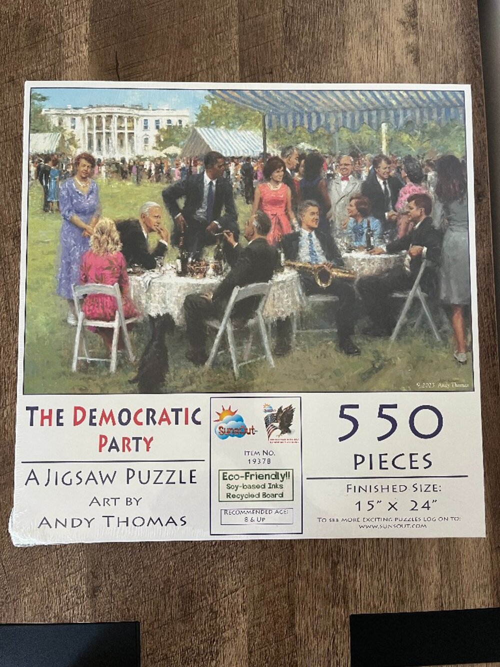 The Democratic Party Presidents Club Jigsaw Puzzle NEW sealed